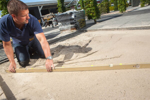 Voorbeeld van aanleggen tuin