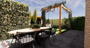 Voorbeeld laat ons ook uw droomtuin ontwerpen