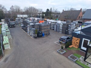 Foto voorraadterrein