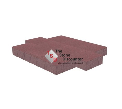 Basic klinker Belgisch Rood 21x21x8 cm