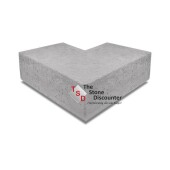 ArtiStone Oud Hollandse Traptreden Hoek Buiten Grijs 40x20 cm productfoto