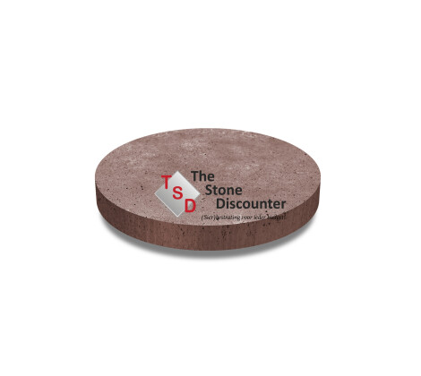 Artistone Rond Rood-bruin 60x60x7 cm