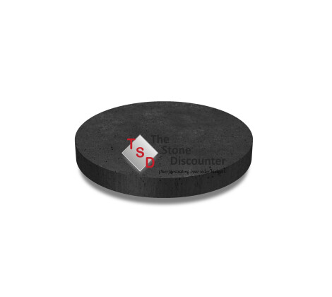 Artistone Rond Carbon 60x60x7 cm