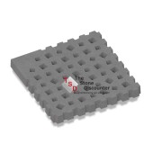 Artistone Weave Binnenhoek Antraciet 100x100x10 cm