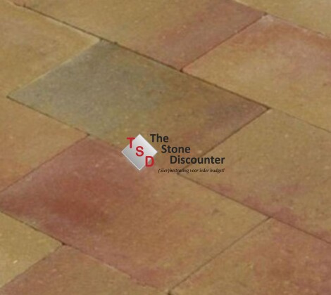 MBI MB Vlakstones Terrageel 30x20x6 cm Kleurfoto