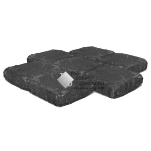 MBI Drumstones Antraciet 15x15x6 cm Productfoto