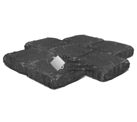 MBI Drumstones Antraciet 15x15x6 cm Productfoto
