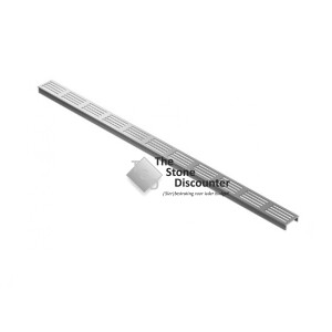 ACO Slimline vervangingsrooster RVS 1 meter