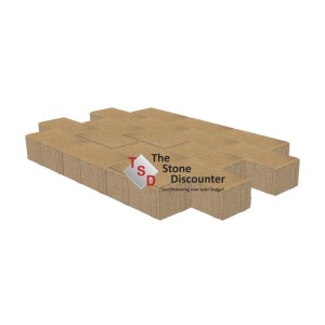 Basic klinker geel 21x10,5x8 cm productfoto