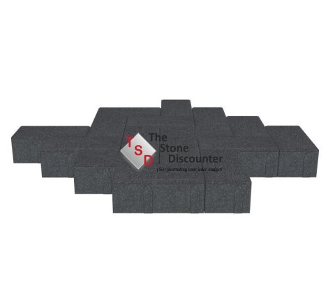 Basic klinker Antraciet 21x10,5x8 cm machinaal