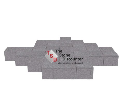 Basic klinker Grijs 21x10,5x8 cm machinaal