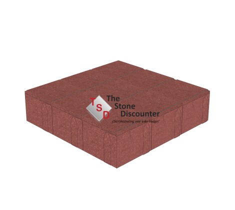 Basic klinker donkerrood 10,5x10,5x8 cm