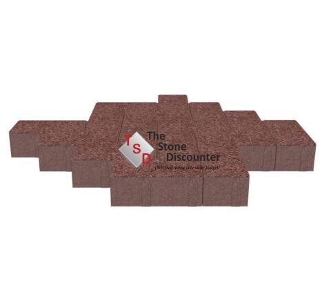 GeoColor Excellent Rood-Bruin 21x10,5x8 cm machinaal