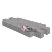 GeoColor Excellent Grijs 21x7x8 cm