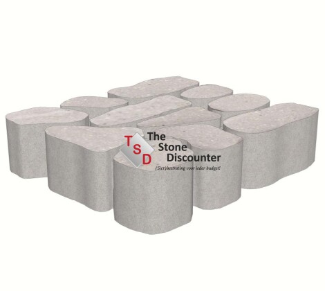 MBI Citta Klimata Grijs 60x40x10 cm Productfoto