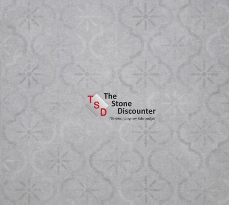 MBI GeoCeramica Impasto Grigio Décor 80x80x4 cm Kleurfoto