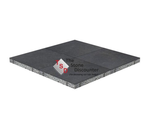 MBI GeoCeramica Impasto Negro 60x60x6 cm Productfoto