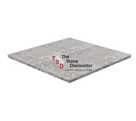 MBI GeoCeramica Mosaik Beige 60x60x4 cm Productfoto