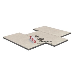 MBI GeoCeramica Motion Shell Beige 120x60x4 cm Productfoto