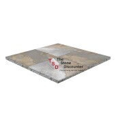 MBI GeoCeramica Multicolor Stone MIX Dark 100x100x4 cm Productfoto