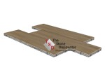 MBI GeoCeramica Mywood Bianco 120x30x4 cm Productfoto