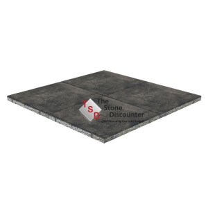 MBI GeoCeramica Patch-Plus Black 90x90x4 cm Productfoto
