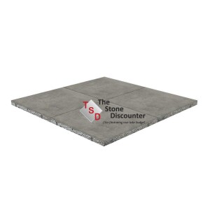 MBI GeoCeramica Patch-Plus Grey 90x90x4 cm Productfoto