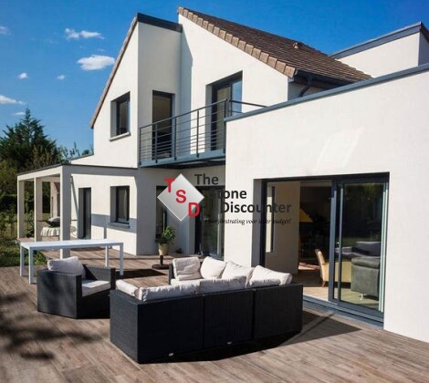 MBI GeoCeramica Timber Noce 80x40x4 cm Sfeerfoto