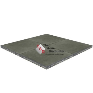 MBI GeoCeramica Vetro Concerto Calce 60x60x4 cm Productfoto