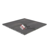 MBI GeoCeramica Solid Basalt Grey 60x60x4 cm productfoto
