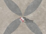 GeoCeramica Entree Ambiente Greige Flower 60x60x4 cm kleurfoto