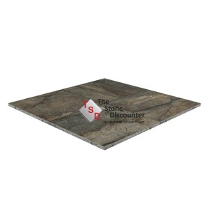 GeoCeramica Bresscia Brown 100x100x4 cm productfoto