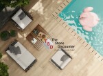 GeoCeramica Cosi Style Facewood Mielle 120x30x4 cm sfeerfoto 2