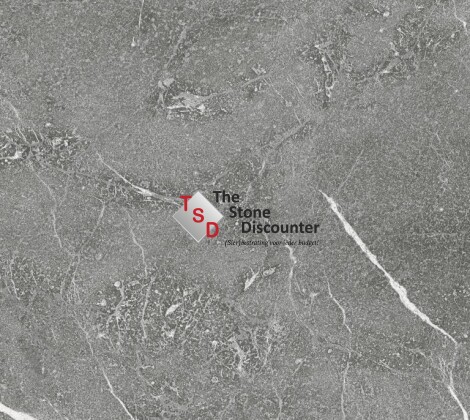 GeoCeramica Imola The Rock Dark Grey 60x60x4 cm kleurfoto 1