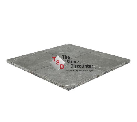 GeoCeramica Imola The Rock Dark Grey 60x60x4 cm productfoto