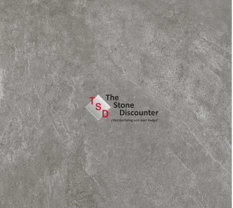 GeoCeramica Ipanema Stormy Grey 80x80x4 cm kleurfoto 3