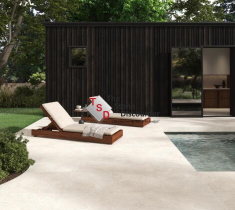 GeoCeramica Must Sand 60x60x4 cm sfeerfoto