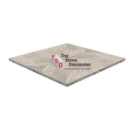 GeoCeramica Starter Quartzstone Taupe Mate 75x75x4 cm productfoto