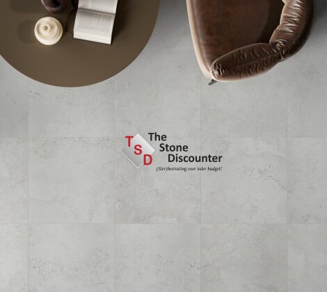 GeoCeramica Pointer Rappalano Grijs 100x100x4 cm sfeerfoto