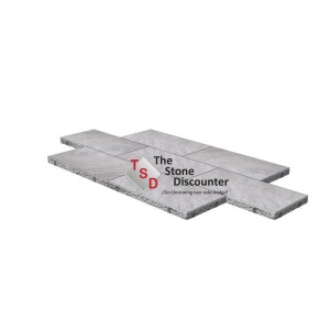 GeoCeramica Alpi Quarzo Grigio 60x30x4 cm productfoto