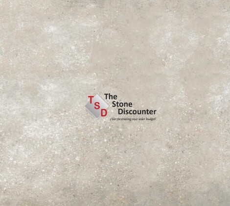 GeoCeramica Meso Light Greige 60x60x4 cm kleurfoto