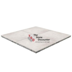 MBI GeoCeramica Framework Concrete Grey 60x60x4 cm Productfoto