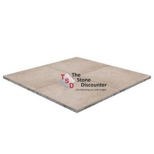 MBI GeoCeramica Framework Concrete Taupe 80x80x4 cm Productfoto