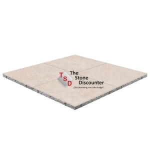 MBI GeoCeramica Framework Stone Beige 60x60x4 cm Productfoto