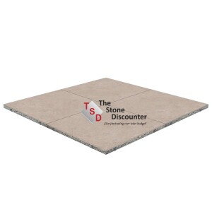 MBI GeoCeramica Framework Stone Taupe 80x80x4 cm Productfoto