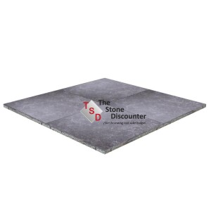 MBI GeoCeramica Pietra Blu Scuro 90x90x4 cm Productfoto