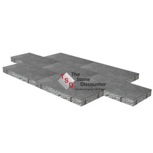 GeoCeramica 2Drive Ambiente Antracite 60x30x6 cm