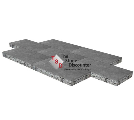 GeoCeramica 2Drive Ambiente Antracite 60x30x6 cm