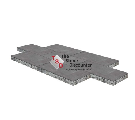 GeoCeramica 2Drive Flow Smoke 60x30x4 cm productfoto