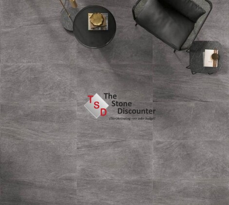 MBI GeoCeramica Aspen Basalt 100x100x4 cm Sfeerfoto